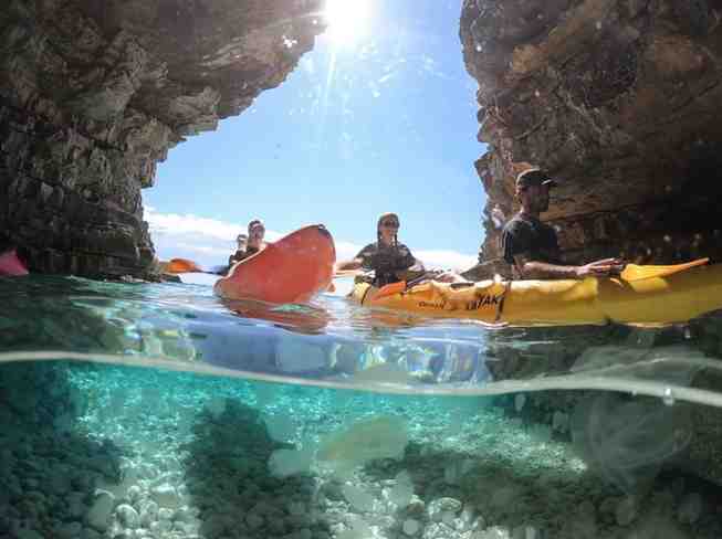 Cave Sea Kayaking Mauritius